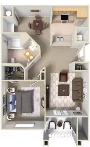 Unit 9-1070 9-1070 floor plan