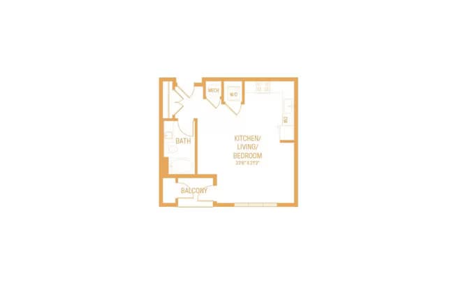 Unit 2-2064 2-3064 floor plan