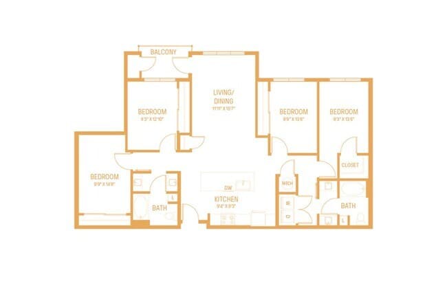 Unit 1-1031 1-1031 floor plan