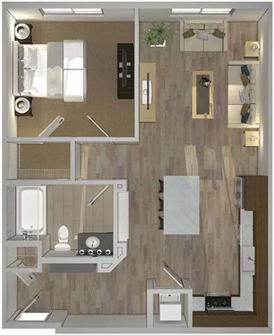 A7 203 floor plan
