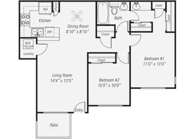 Unit 2189 2189 floor plan
