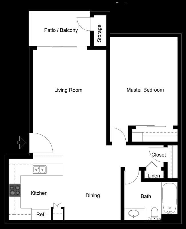 Unit 5674-10 5665-09 floor plan