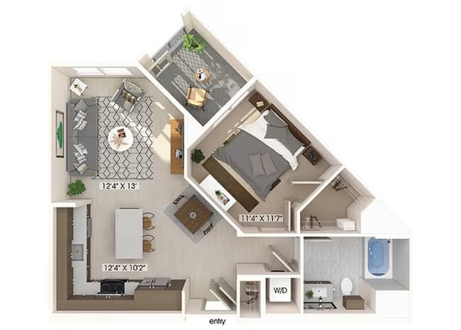 Unit 2208 2208 floor plan