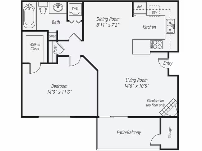 A2 011-1109 floor plan
