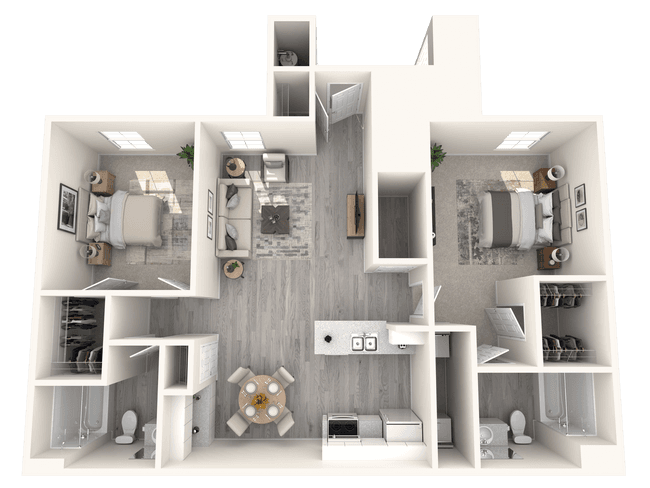 Unit J1002 I0902 floor plan