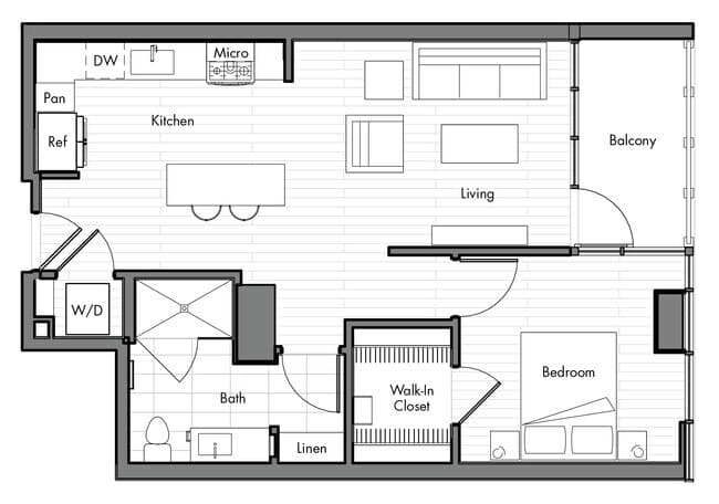 Unit 2109 2909 floor plan