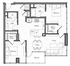 B1 1808 floor plan