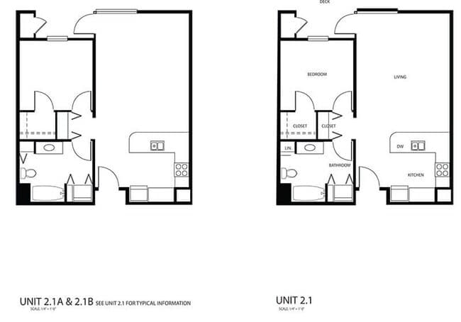 Renovated - 689 Sq Ft. 228 floor plan