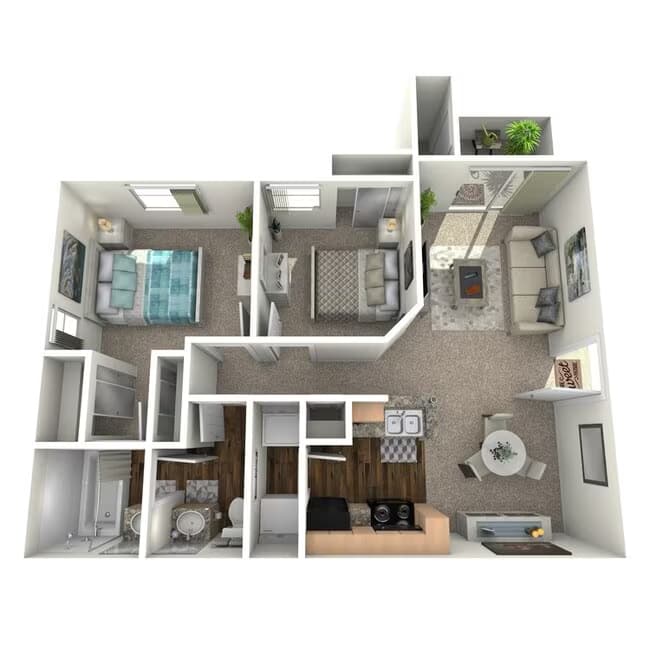 Unit 3054 3021 floor plan