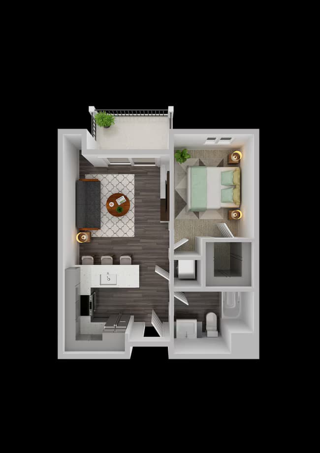 1A-1 313 floor plan
