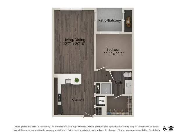 Unit 2055 2055 floor plan