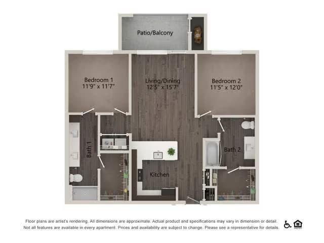 Unit 2060 2060 floor plan