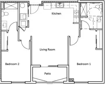 Unit 3006 3006 floor plan