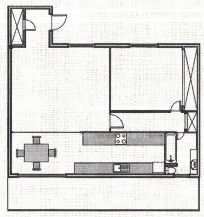 Unit A08 G14 floor plan