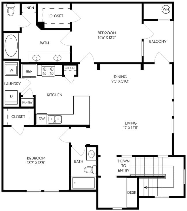Unit 11-207 05-205 floor plan