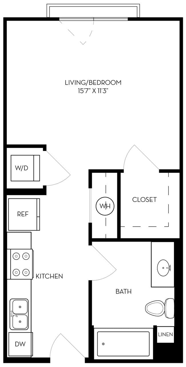 Residence 1 02-213 floor plan