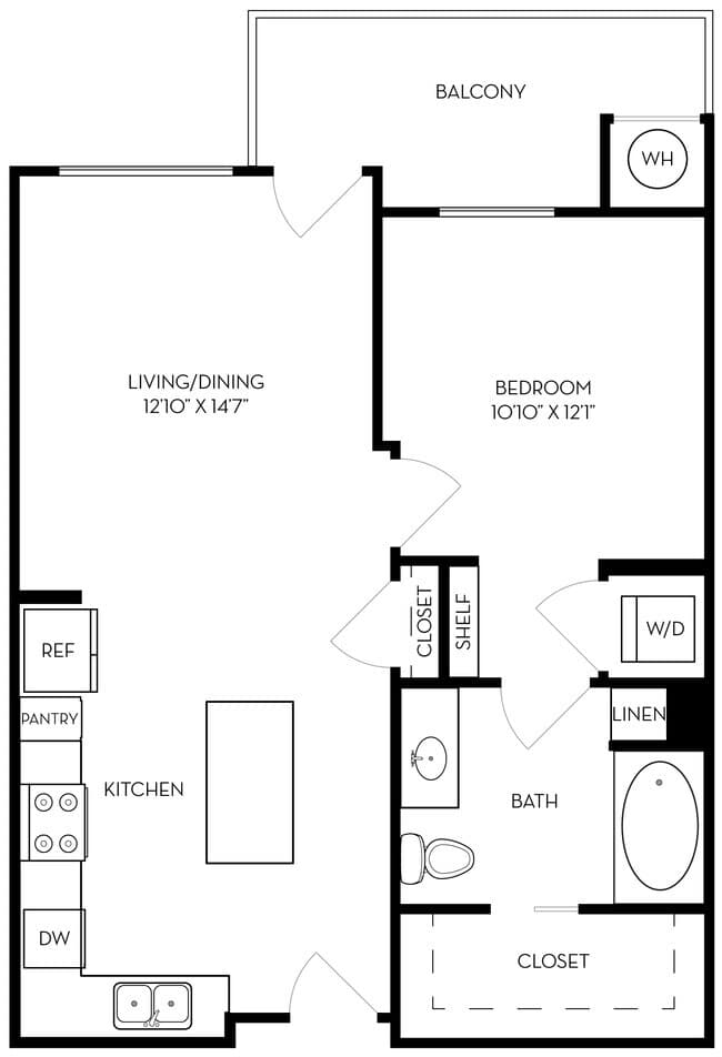 Residence 2 03-114 floor plan