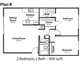 B floor plan