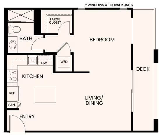 Unit 6-305 2-302 floor plan