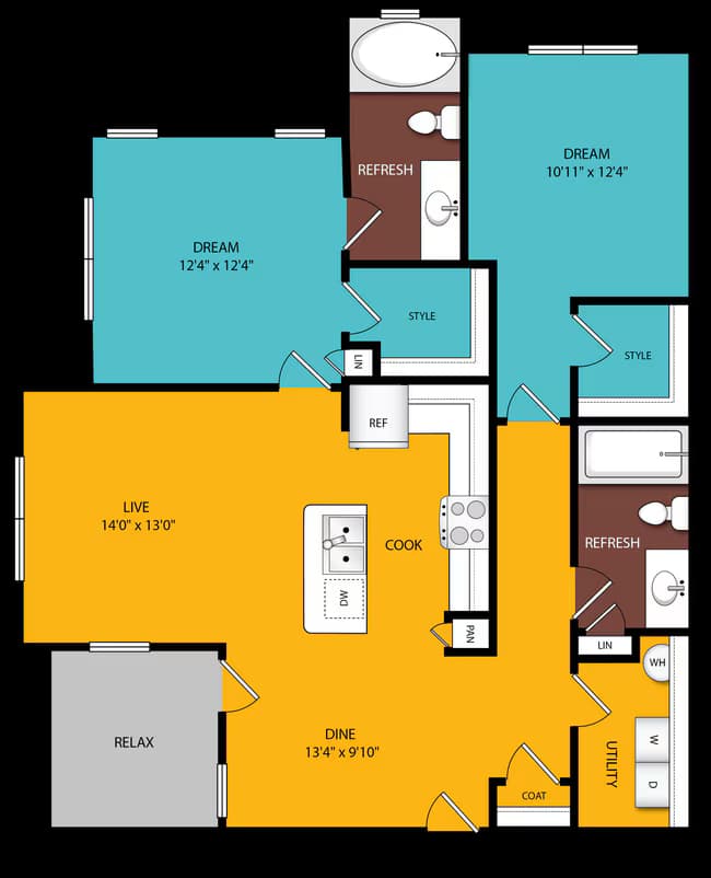 B1 3025 floor plan