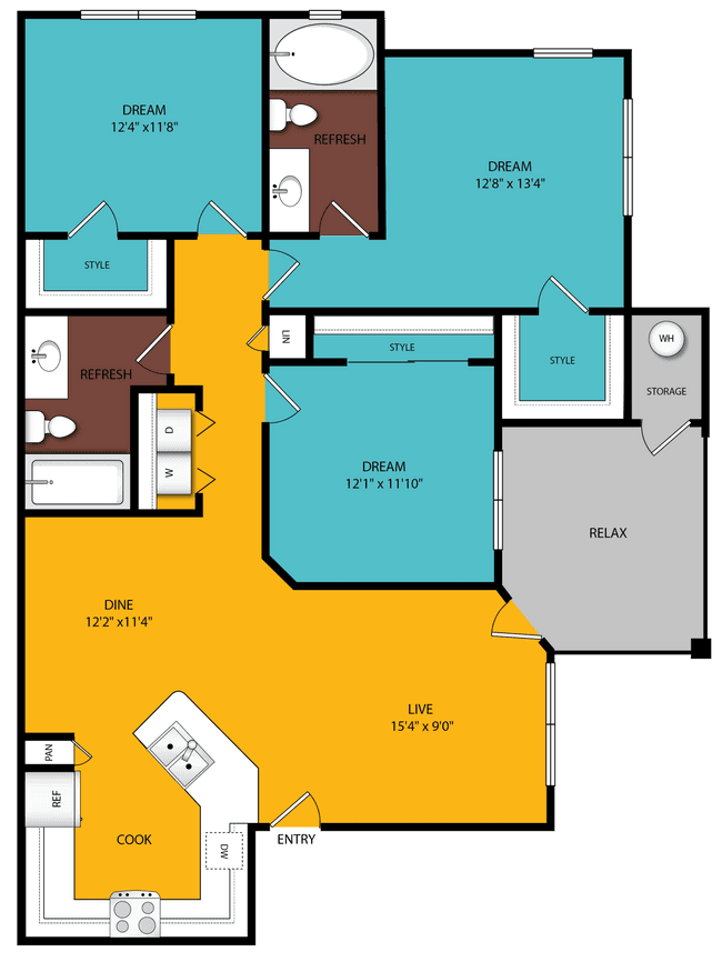 C 3109 floor plan