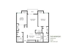 Newport floor plan