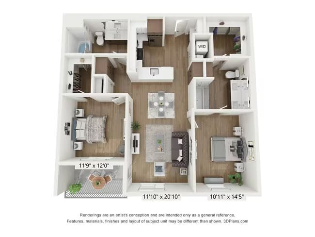 B1.1 Townsend-535 floor plan