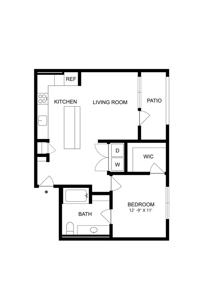 Unit 1-306 1-306 floor plan