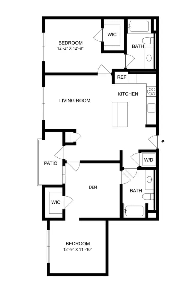 Unit 5-220 5-220 floor plan