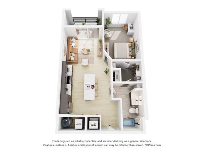 Unit 1119 1119 floor plan