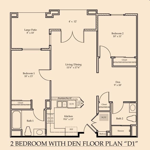 Unit 178 108 floor plan