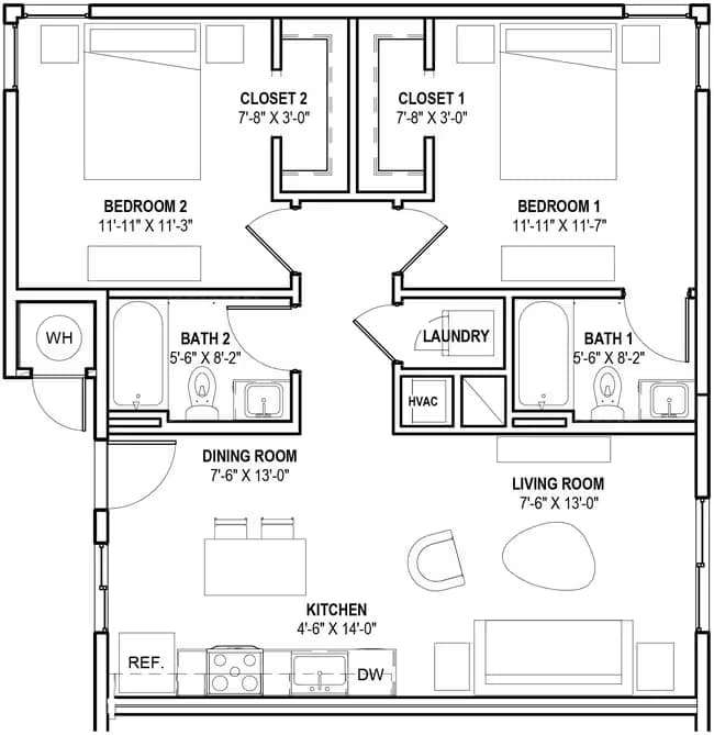 Unit 3109 3109 floor plan