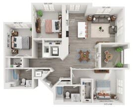 C1 18-18305 floor plan