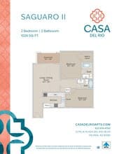 Saguaro 2 1215 floor plan