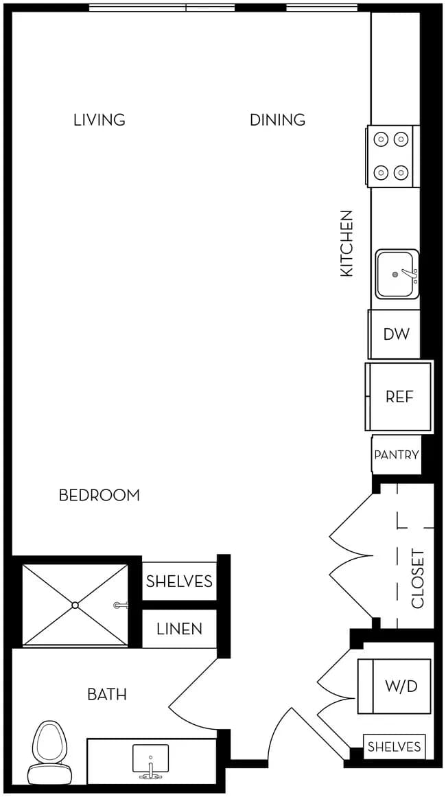Unit 1043 1043 floor plan