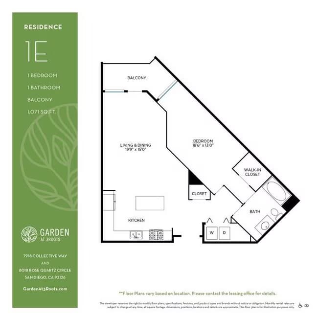 Unit 1209 1209 floor plan