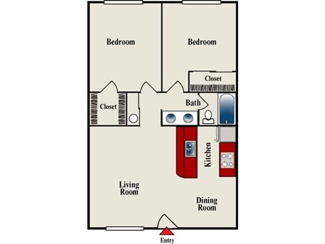 Unit AUCMMH 139 floor plan