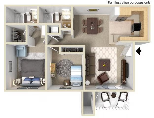 Naples 044 floor plan
