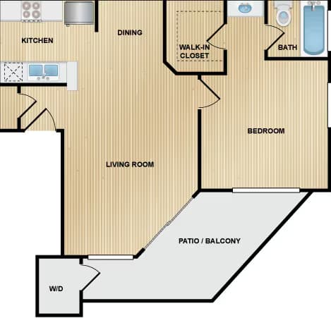 Unit 229 248 floor plan