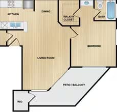 A1 146 floor plan