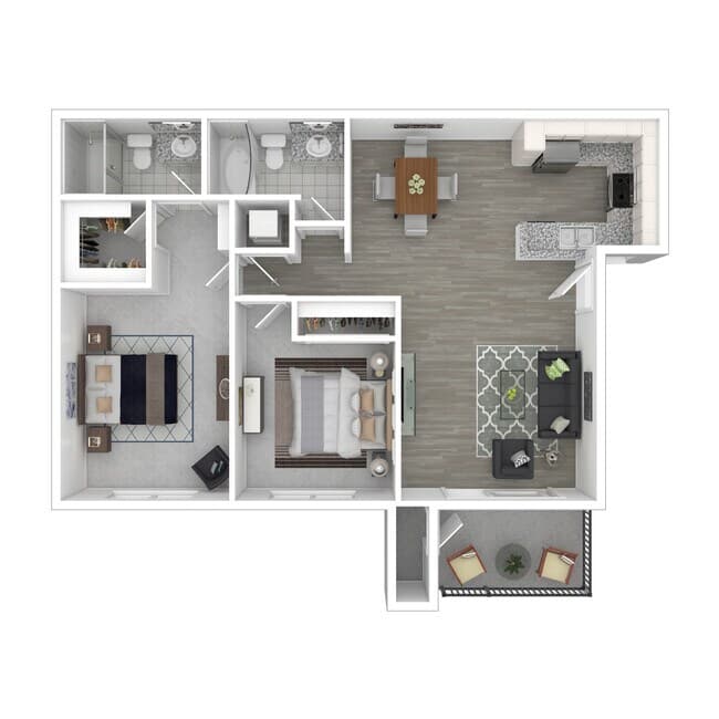Unit 237 360 floor plan
