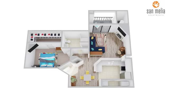 Unit 2045 2153 floor plan