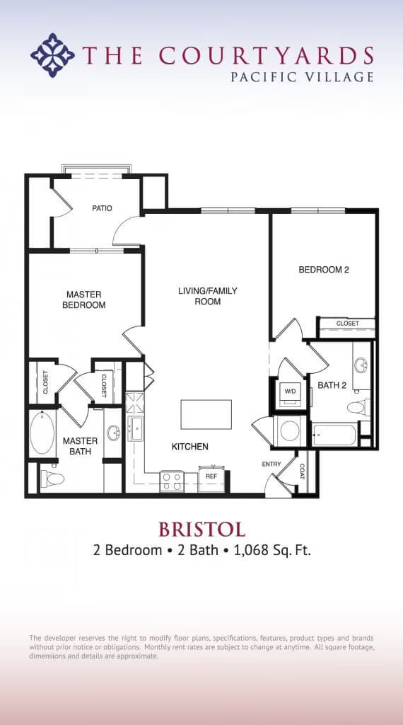 Unit 2101 4131 floor plan