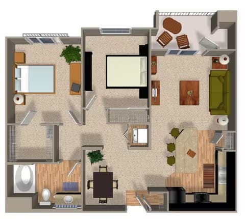 Unit 554 554 floor plan