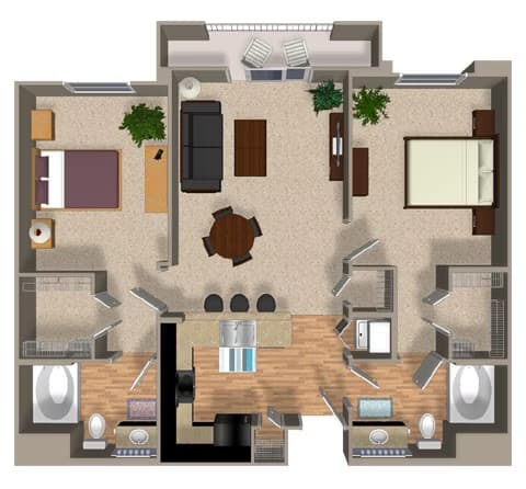 Unit 537 537 floor plan