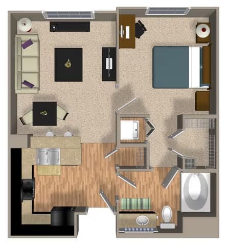 Unit 548 543 floor plan