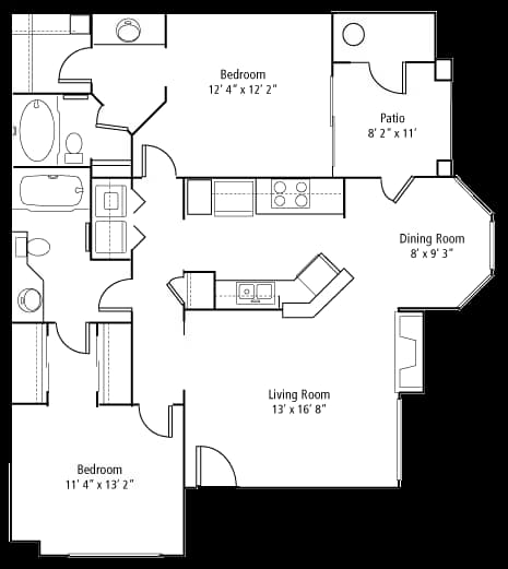 Unit 1053 1013 floor plan