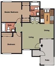 Sienna 13G floor plan