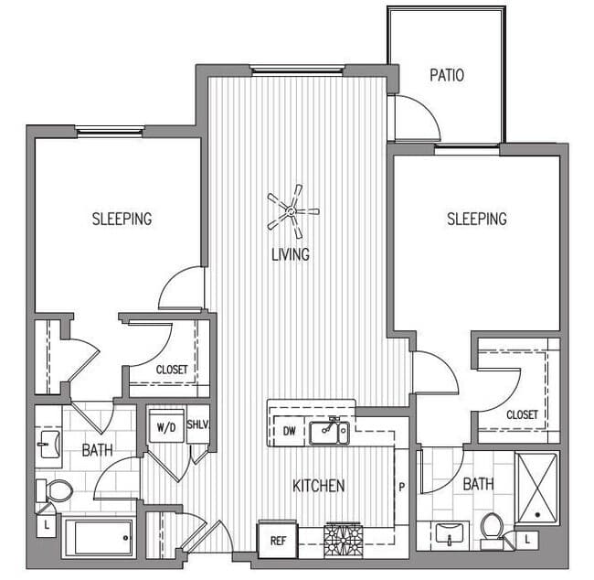 B5 420 floor plan