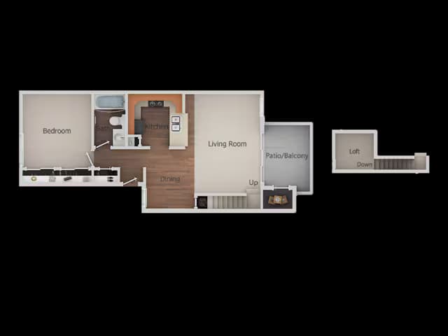 Unit 342 228 floor plan